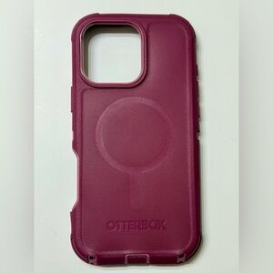 iPhone 16 Pro Max Otterbox Defender Series, Foxberry, EUC